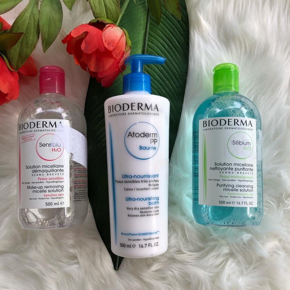 Bioderma 3pc Set 500ml each